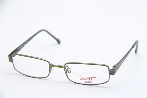 ESPRIT ET 17328 527 GRAY YELLOW AUTHENTIC EYEGLASSES FRAMES 46-16