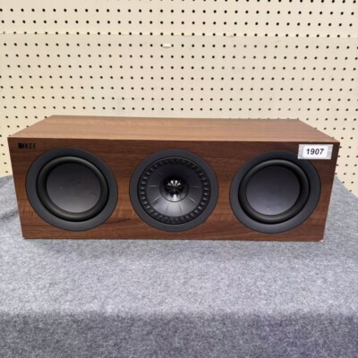 KEF Q250c Center Channel Speaker, Walnut (Used, damaged) #1907