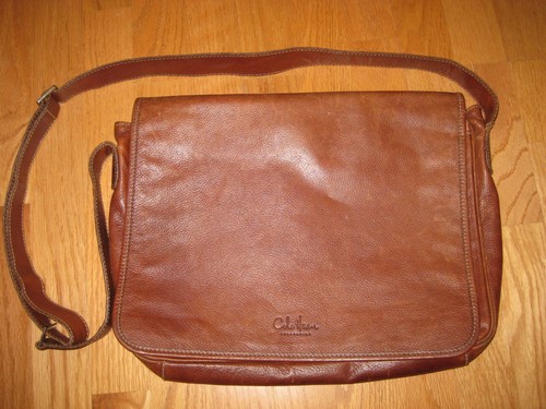 Cole Haan soft side briefcase, leather