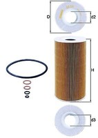 Mahle Original OX126D ÖLfilter FüR BMW Opel Land Rover