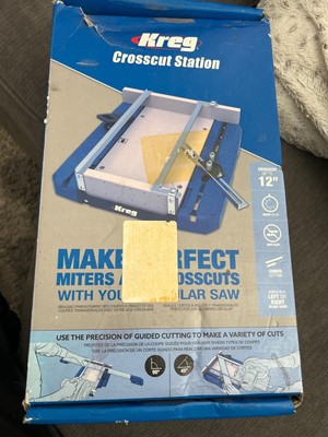 Kreg Crosscut Station with Guide Rails
