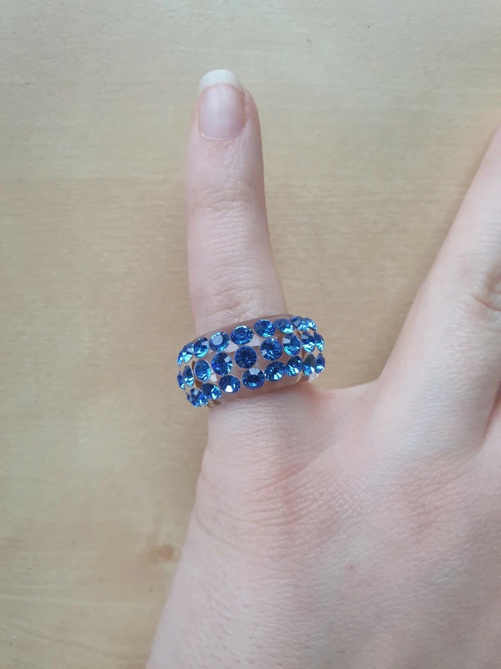Acryl Ring Swarovski - Bild 4 von 4