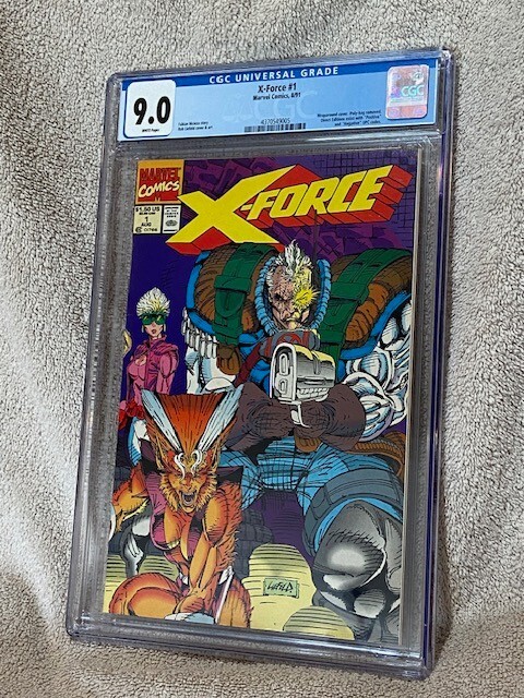 X-Force #1 Marvel Comics CGC Graded 9.0 1991 | eBay