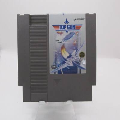 TOP GUN KONAMIN NINTENDO NES - VINTAGE GAMING UNTESTED