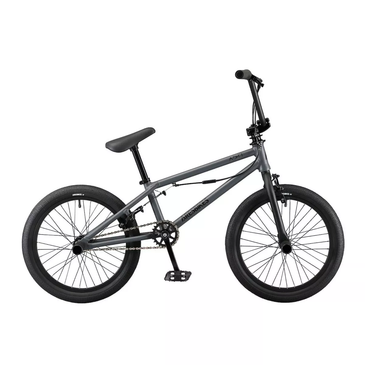 MATT GREY 18 INCH WHEEL ARES BIKES ''ADIT'' BMX FLATLAND ALUMINIUM