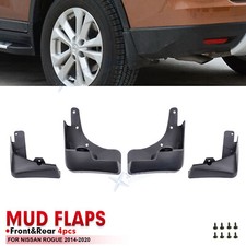 4pcsset Matte Black Mud Flap Splash Fender Guards For Nissan Rogue 2014-2020 4pcsset Matte Black Mud Flap Splash Fender Guards For Nissan Rogue 2014-2020