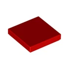 Lego Bricks 20x Bright Red 2x2 Tile Flat Thin Studless Plate 306821 3068 NEW