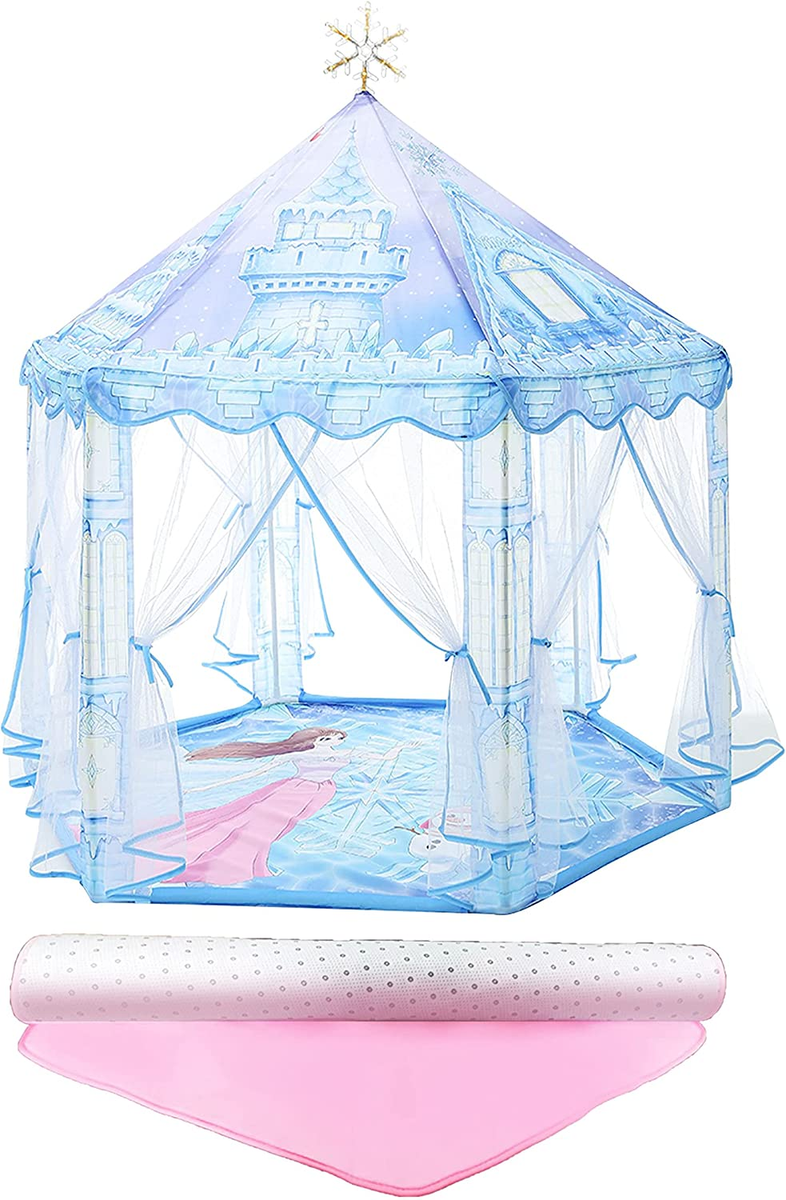 Runnut Frozen Toys For Girls, Kids Tent Indoor, Princess Tent For