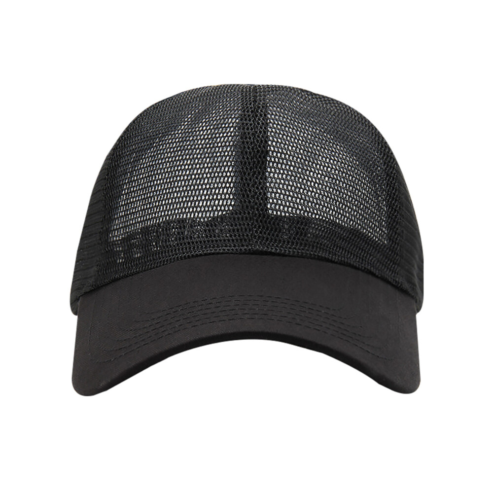 Sunproof Hat Cutout Mesh Summer Baseball Adjustable Cap Men and Women Man