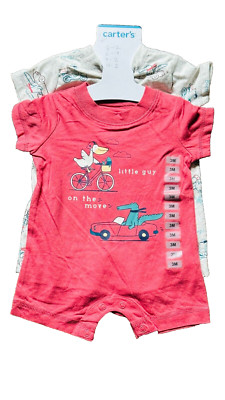 NWT Boy's CARTERS 'Little Guy On The Move' 2 Piece Set