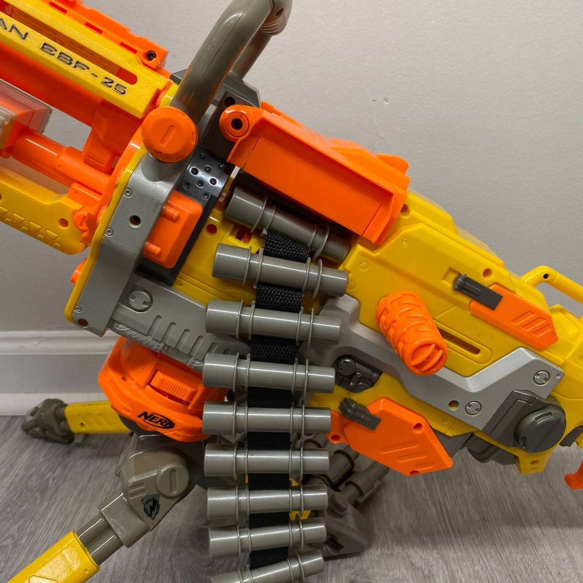 Nerf 25264 N-Strike Vulcan EBF-25 Dart Blaster TESTED & WORKING