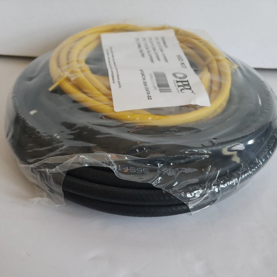 PPC HSD KIT 2 Coax Jumpers 1 Cat 5E Jumper, 1 2-Way Splitter  CH-SIK-DATA-02 New - Image 3 of 4