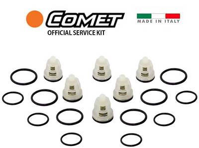 COMET PUMP 5025.0030.00 PRESSURE WASHER PUMP VALVE KIT AWD, BWD and ZWD-K PUMPS