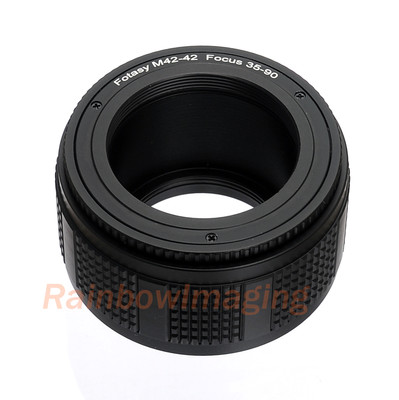 New M42 to M42 42mm Screw Mount Adjustable Macro Focusing Helicoid 35mm - 90mm