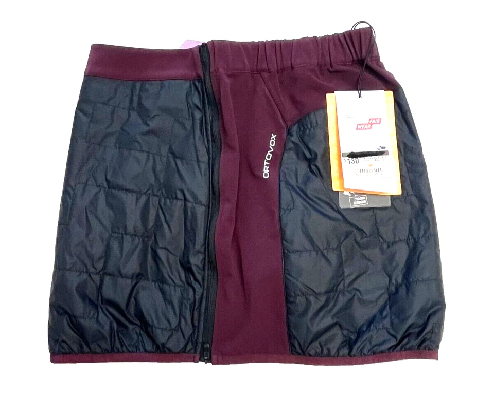 $130 Orthovox Swisswool Piz Boe Falda de Nieve Nueva con Etiquetas Talla S Ligera Para Mujer Negra Foto 4 de 4