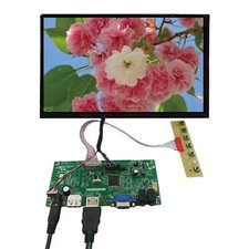 HD DP VGA LCD Controller Board 10.1inch N101ICG 1280X800 400nit IPS LCD Screen