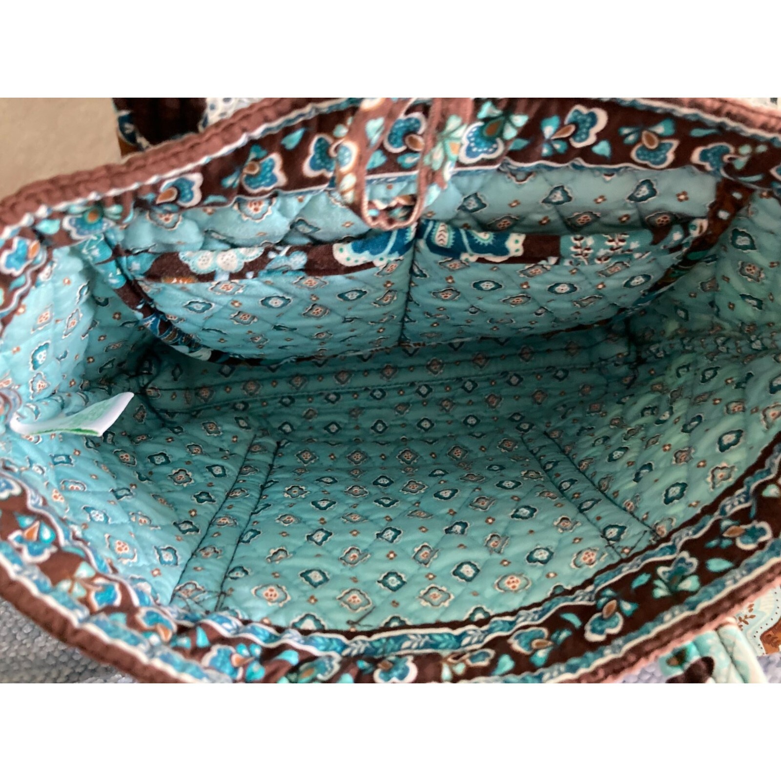 Vera Bradley Java Blue Handbag - image 7