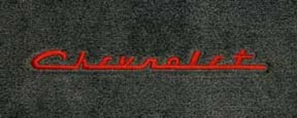 Alfombrillas delanteras Lloyd Mats Velourtex Chevrolet bordadas personalizadas (1953 en adelante) Foto 3 de 4