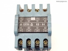 ISKRA Motor Protection Contactor K0-44, 4NO+4NC, Coil - 220 V AC