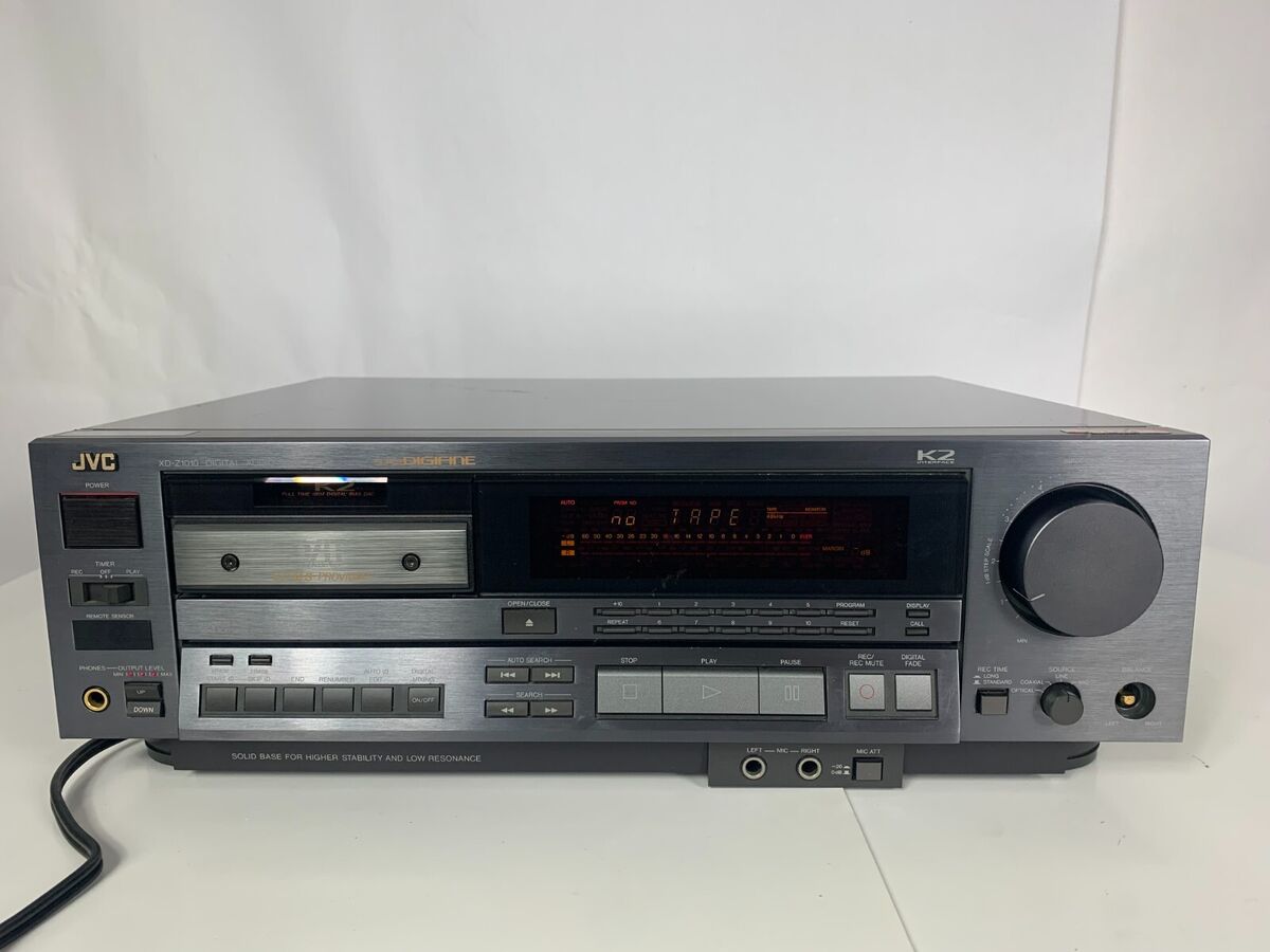 JVC XD Z-1010 DAT K2 Digital Audio Tape Player - Power JVC XD Z-1010 DAT K2 Digital Audio Tape Player - Power