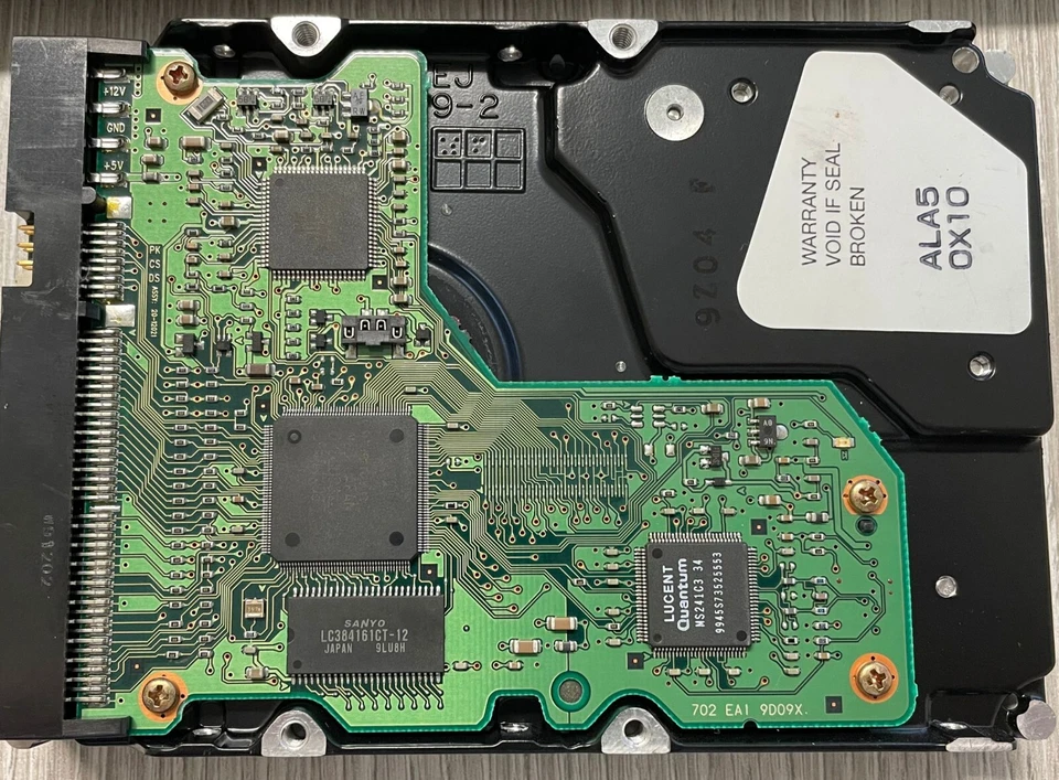 Hard Disk Quantum 13GB PATA 3.5" LA13A011 usato, in ottime condizioni - Immagine 2 di 2