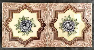6'' x 6'' Ceramic Glazed tile Porcelain Brick Collection Display décor Nomark Q2 