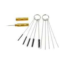 ABEST 3 Set Airbrush Spray Cleaning Repair Tool Kit Stainless steel Needle Brush