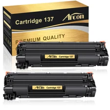 2x CRG137 For Canon 137 Toner Cartridge ImageClass MF232w MF236n MF227dw Printer