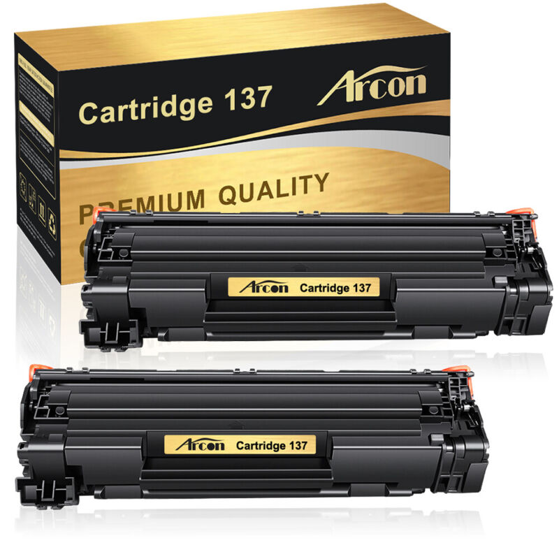 2PK CRG-137 For Canon Cartridge 137 Toner ImageClass MF216n MF247dw D570 Printer