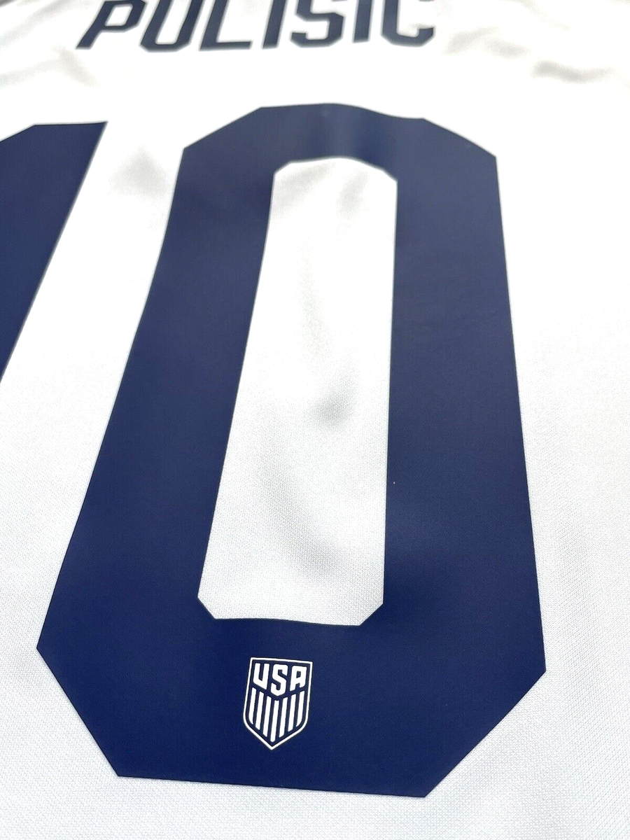 2022/23 USA Home Jersey #10 Pulisic 2XL Nike Soccer World Cup