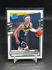 2020-21 Donruss Optic Basketball Rated Rookie RJ Hampton #174 RC Nuggets
