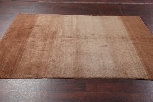 Contemporary Gabbeh Hand-knotted Area Rug Wool Oriental Home Decor 6'x8' Carpet - Picture 9 of 12