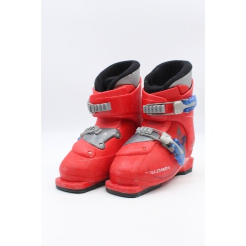 Scarponi da sci bambino Salomon Performa T2 taglia 1 Mondo 19 usati