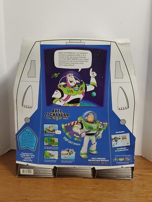 Thinkway Toy Story Collection Buzz Lightyear BLUE CLOUD LOGO Thinkway Toy Story Collection Buzz Lightyear BLUE CLOUD LOGO