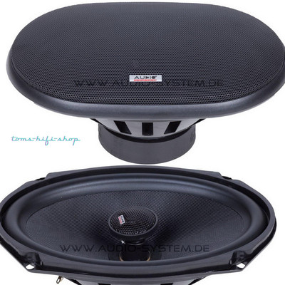 Audio System MXC-609 EVO 6x9'' Auto Lautsprecher Hutablage oval 340 Watt 22x15cm