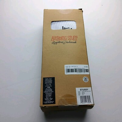 Stussy Stock Crew Socks 3 Pair Pack White Size 8-13 | eBay
