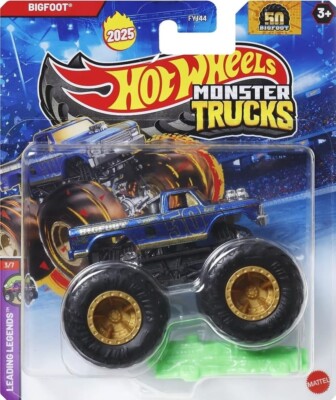 BIGFOOT 50 Big Foot Leading Legends 3/7 Monster Trucks 1:64 Hot Wheels Die-cast