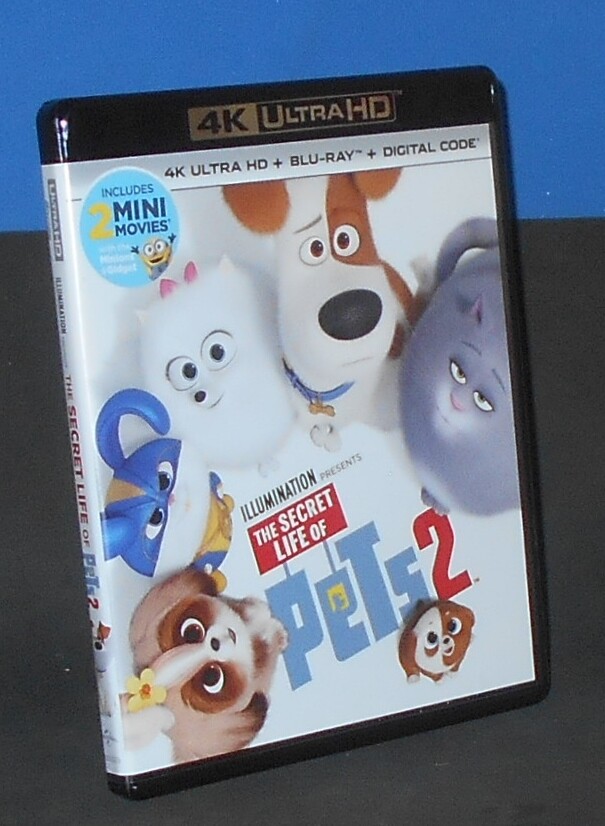 The Secret Life of Pets (4K UHD Blu-Ray, 2019, 2-Disc Set)