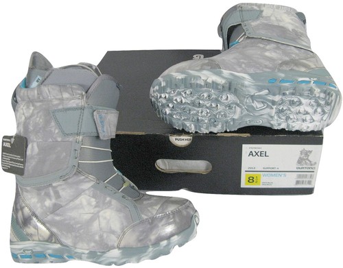 NEW $280 Burton Axel Womens Snowboard Boots! Black or Gray Design - Picture 2 of 4