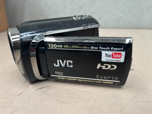 JVC Everio GZ-MG680BAA 120GB HDD 1080P Video Camcorder Untested For Parts Only - Picture 4 of 12