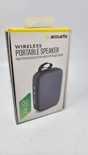 Acoustix Wireless Portable Mini Bluetooth Speaker - Black