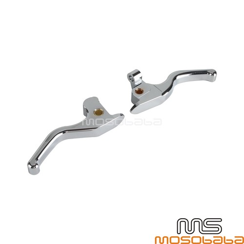 3 Finger Brake + Clutch Hand Lever For Harley Electra Glide Ultra Limited FLHTK - Picture 3 of 8