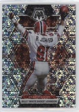 2023 Panini Mosaic No Huddle Silver Prizm Billy Johnson White Shoes #11 16qy