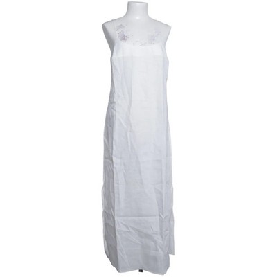 La Perla, Kleid, Größe: L, Weiß, Leinen, Einfarbig, Damen #AxQ