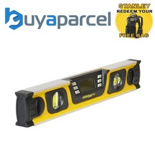 Stanley FatMax Magnetic Digital Level 3 Vial LCD Display 40cm STA042063 0-42-063