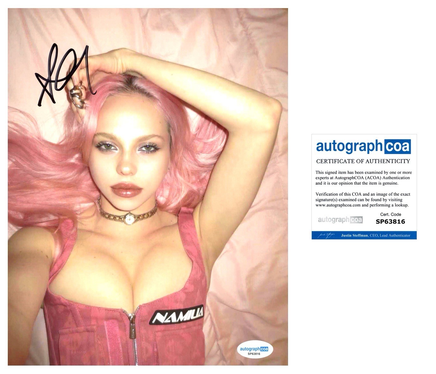 Signed 8x10 Photo