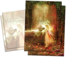 Tree-Free Greetings - Winter Solstice Greeting Cards 2 Cards, Gentle Kindness 