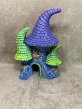 Aqua Culture Elf House Aquarium Ornament - Multicolor