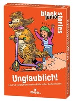 Black Stories Junior Unglaublich! | Corinna Harder | Spiel | 50 S. | Deutsch