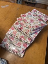 2026 Weekly Monthly Floral Spiral Bound Planner with Stickers
